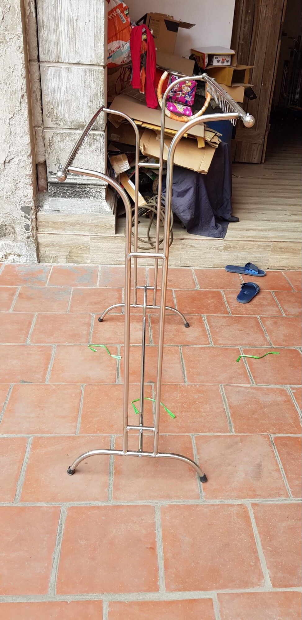 Giá Phơi Quần Áo Inox 2 tầng