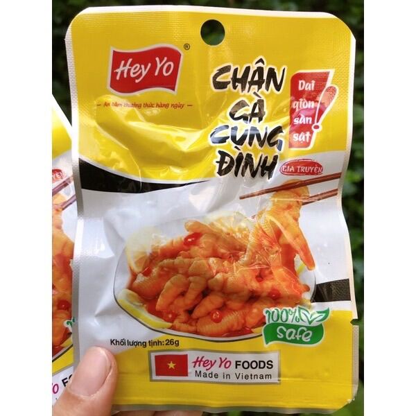 Combo 30 gói chân gà rút xương cung đình heyyo