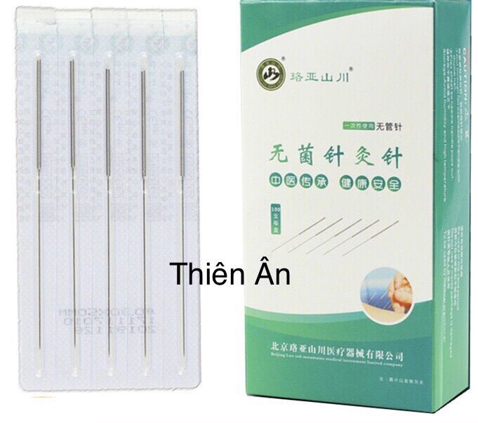 Kim châm cứu Khánh Phong - Hộp 100 kim