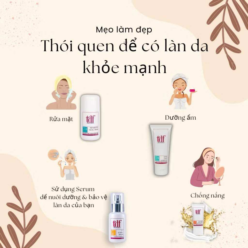 [HCM]Kem dưỡng ẩm TDF Ultra Light Hydrator 50g tdf derma formula