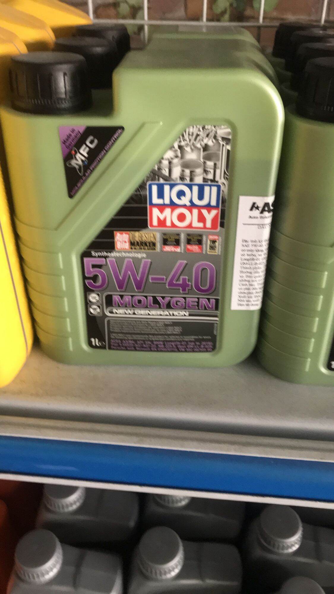 Liqui Moly 5W40 Molygen 1L - Nhớt cao cấp dành cho xe tay ga đời mới