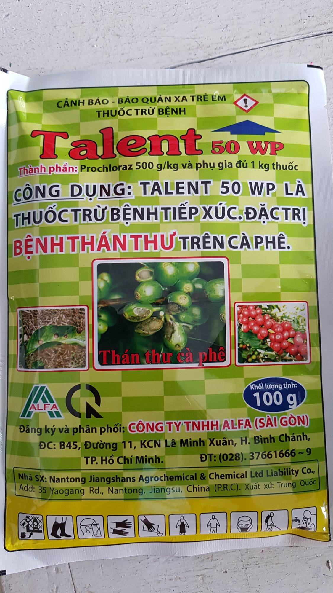 Thuốc trừ bệnh thán thư TALENT