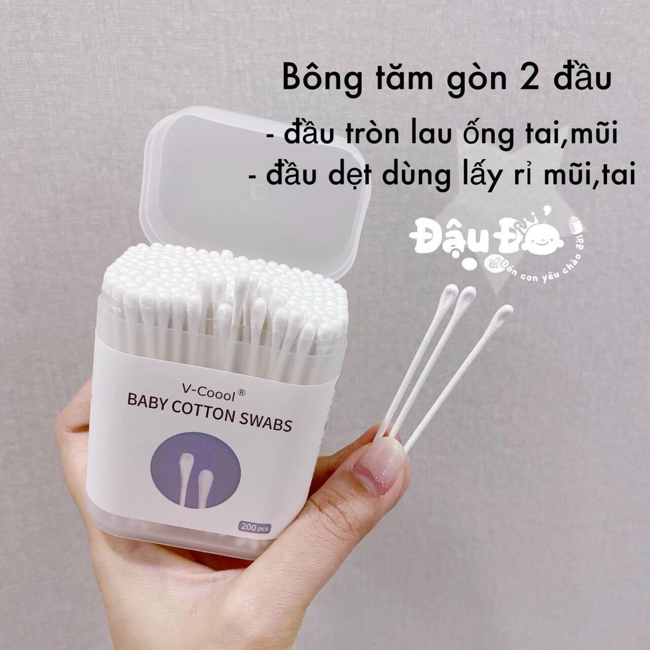 Tăm bông vcool
