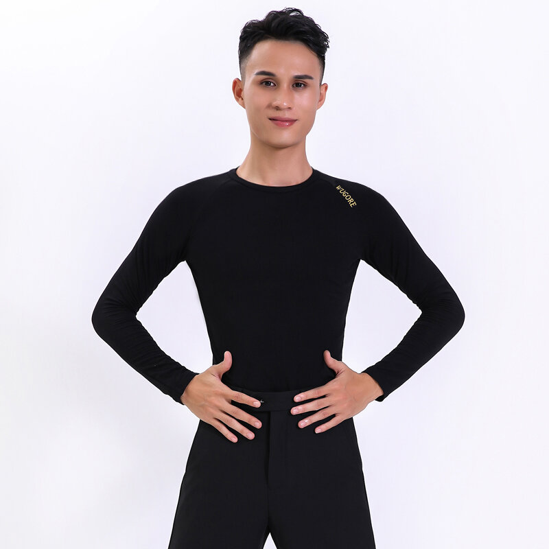 Trang Phục Khiêu Vũ Latinh Trang Phục Khiêu Vũ Nam Nhảy Hiện Đại Thành Niên Trang Phục Khiêu Vũ Dài Tay Khiêu Vũ Trang Phục Luyện Công Quảng Trường Nam Mùa Thu