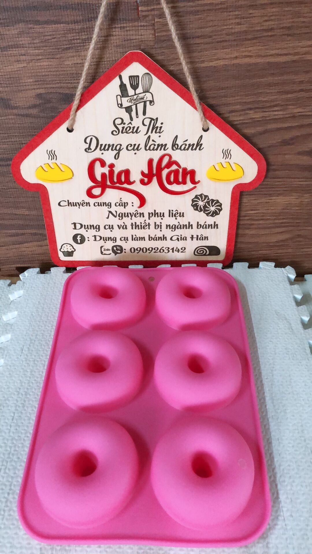 Khuôn silicon hình donut