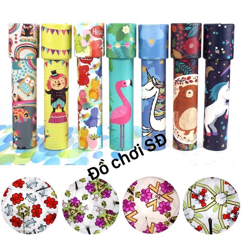 1 cái kính vạn hoa - đồ chơi phát triển tư duy - đồ chơi sáng tạo