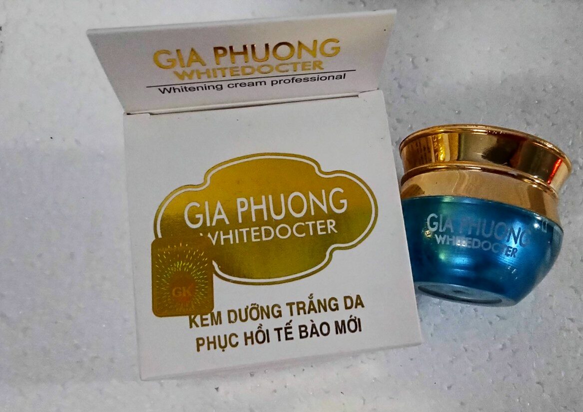 kem gia phương whitedocter trắng da phục hồi tế bào mới 10g