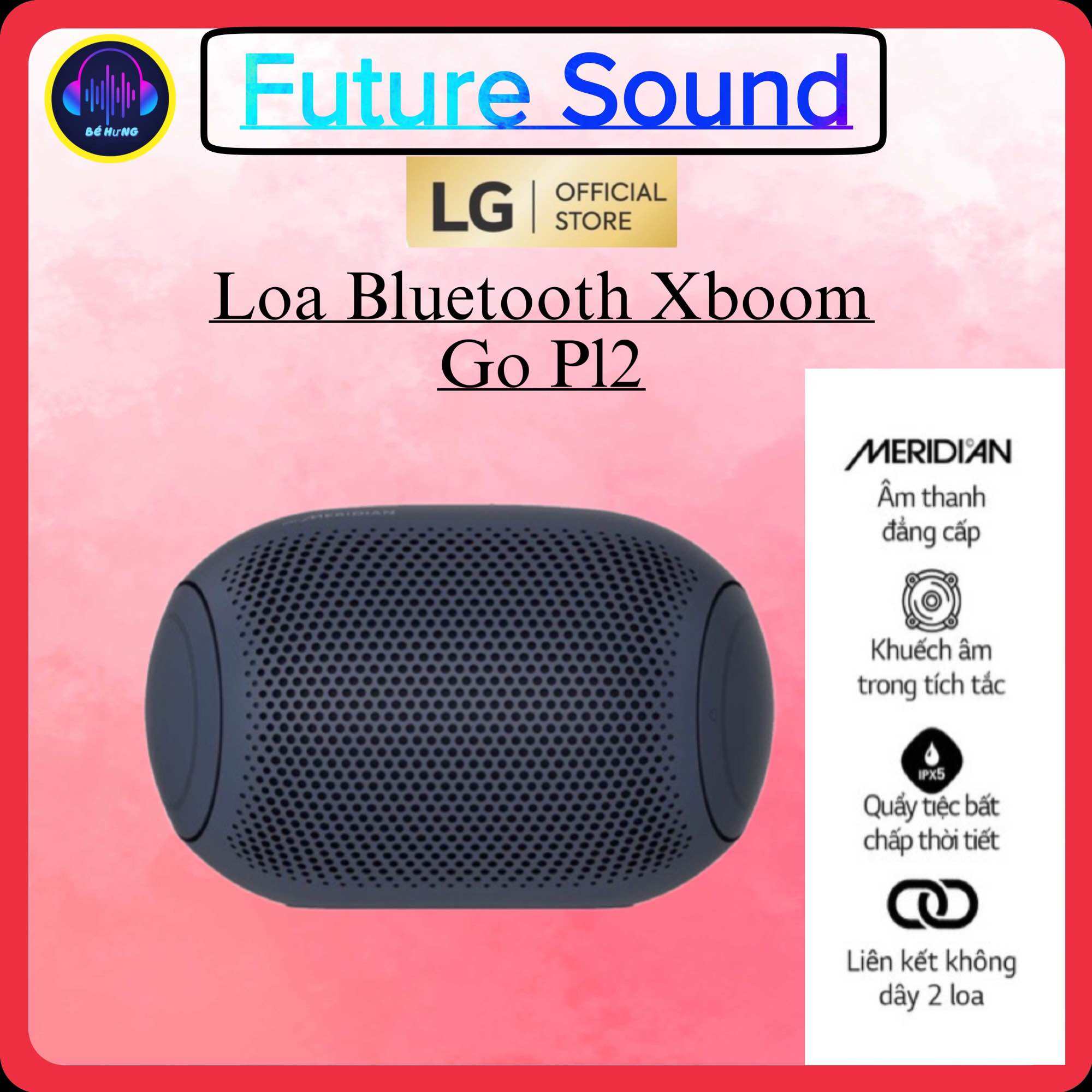 Loa bluetooth LG xboom Go PL2 chính hãng bảo hành 12 tháng