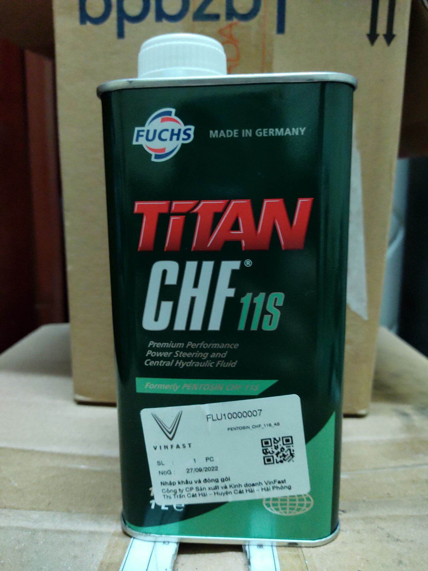 Dầu trợ lực lái titan chf 11s của đức hàng chính hãng