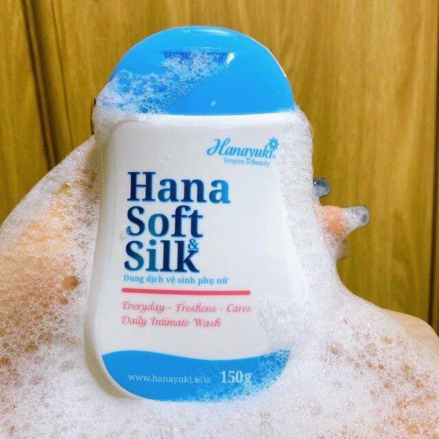 [CHÍNH HÃNG 💯%] DUNG DỊCH VỆ SINH PHỤ NỮ HANA SOFT SILK HANAYUKI