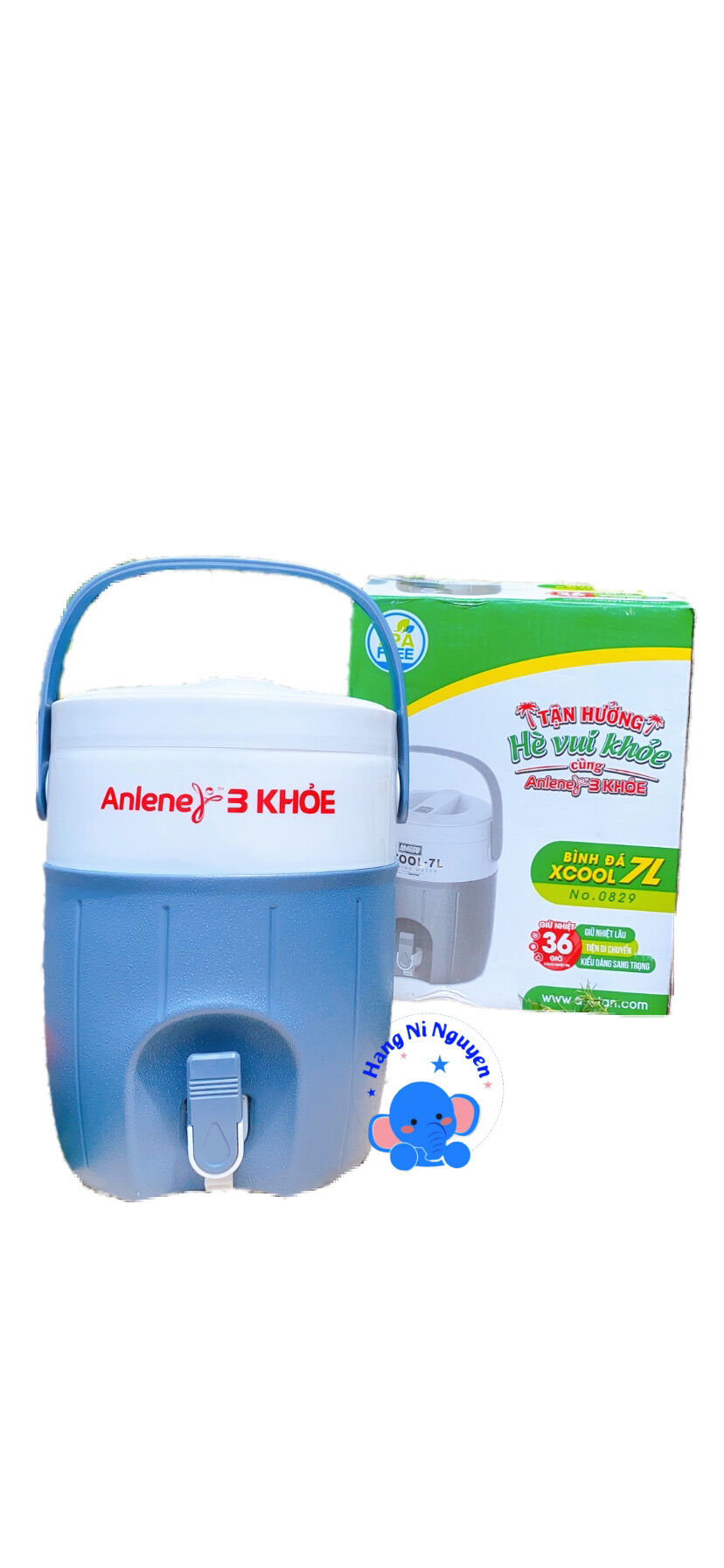 Thùng đá giữ nhiệt Duy Tân 7 lít