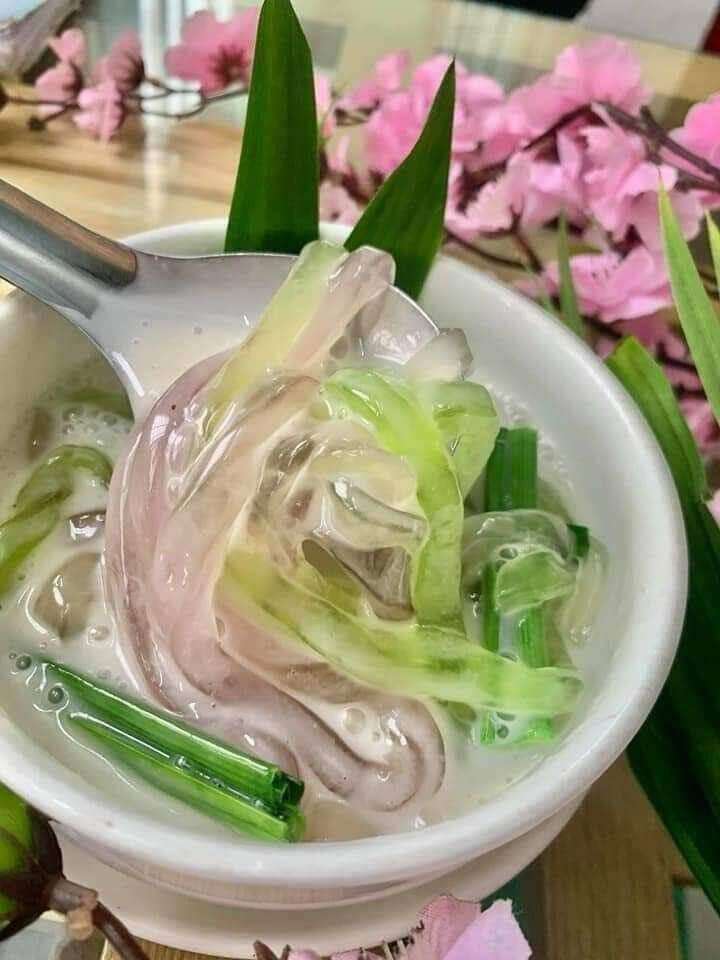 thạch sắn dây nấu chè trà sữa 1kg