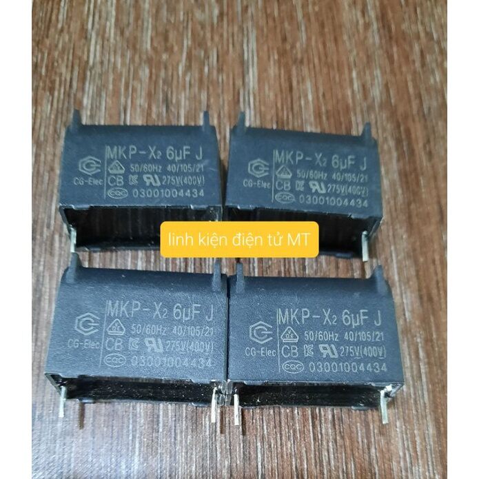 Tụ bếp từ 5uf/6uf. hàng mới 100%