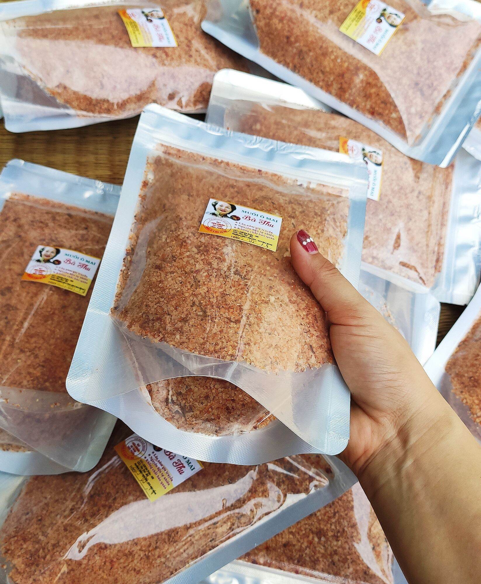Muối ô mai Bà Thu - Túi zip 500g