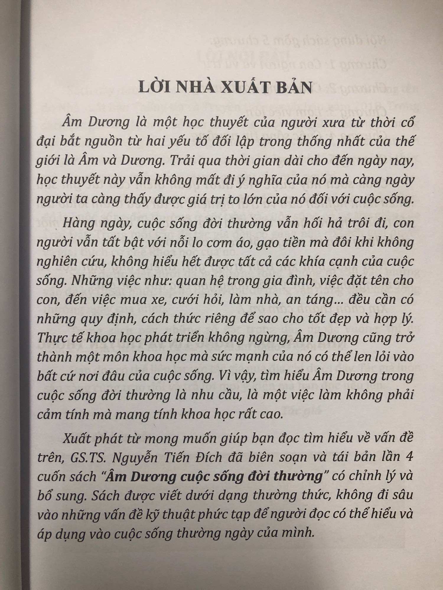 Âm dương cuộc sống đời thường