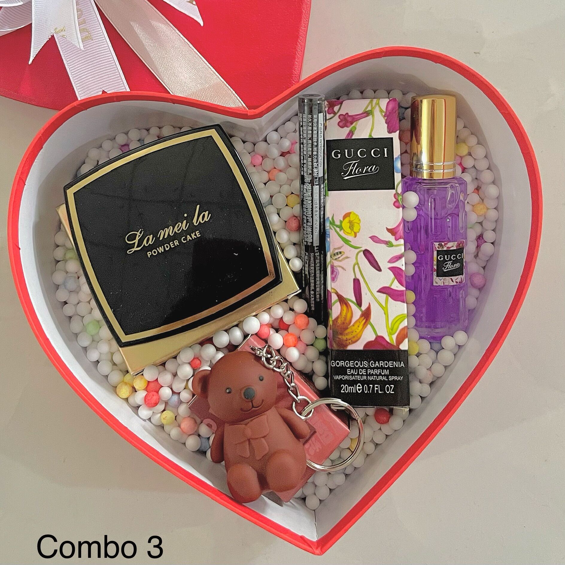 Combo quà tặng hộp tim 4 món siêu xinh