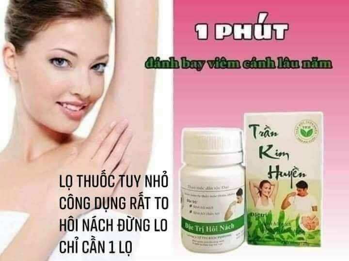 Hôi nách trần kim huyền
