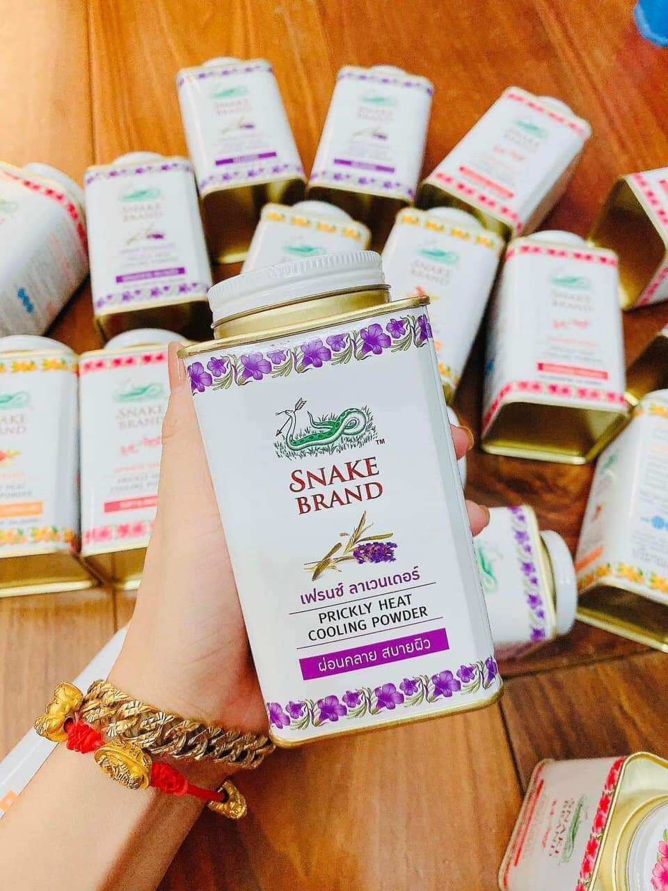 Phấn Lạnh Snake Brand Thái Lan - 140G