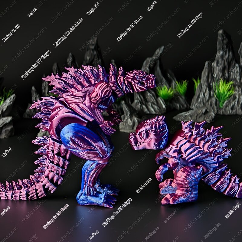 Mô Hình Khủng Long 3D In Thực Tế Di Chuyển
