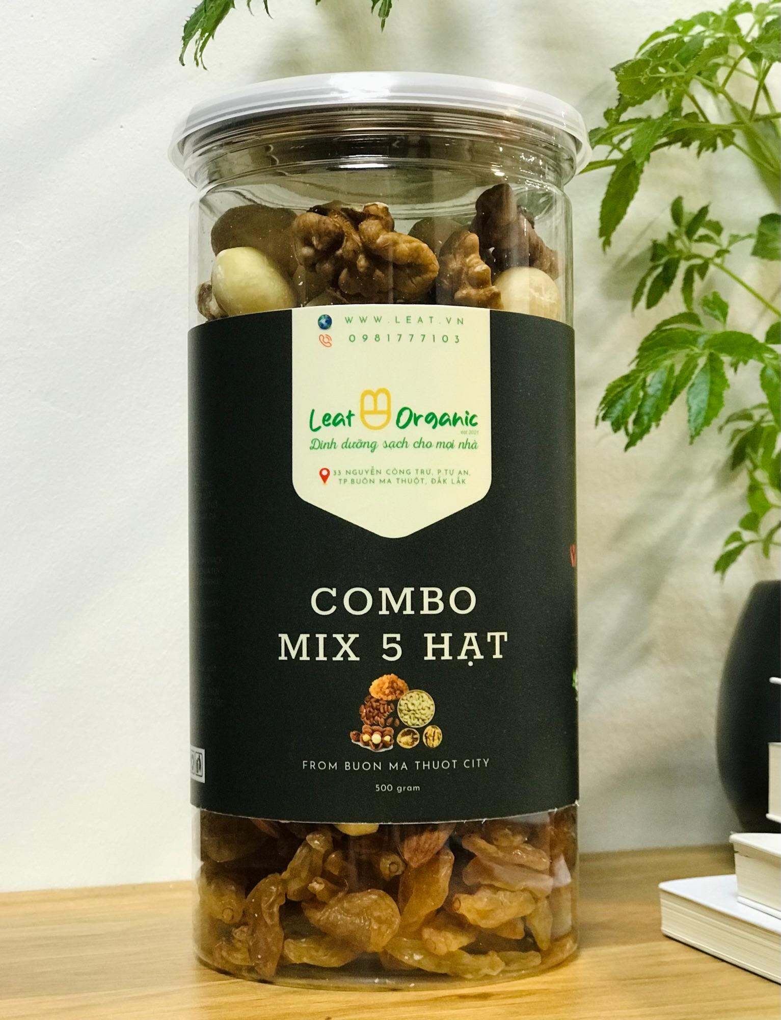 MIX 5 LOẠI HẠT - LEAT ORGANIC