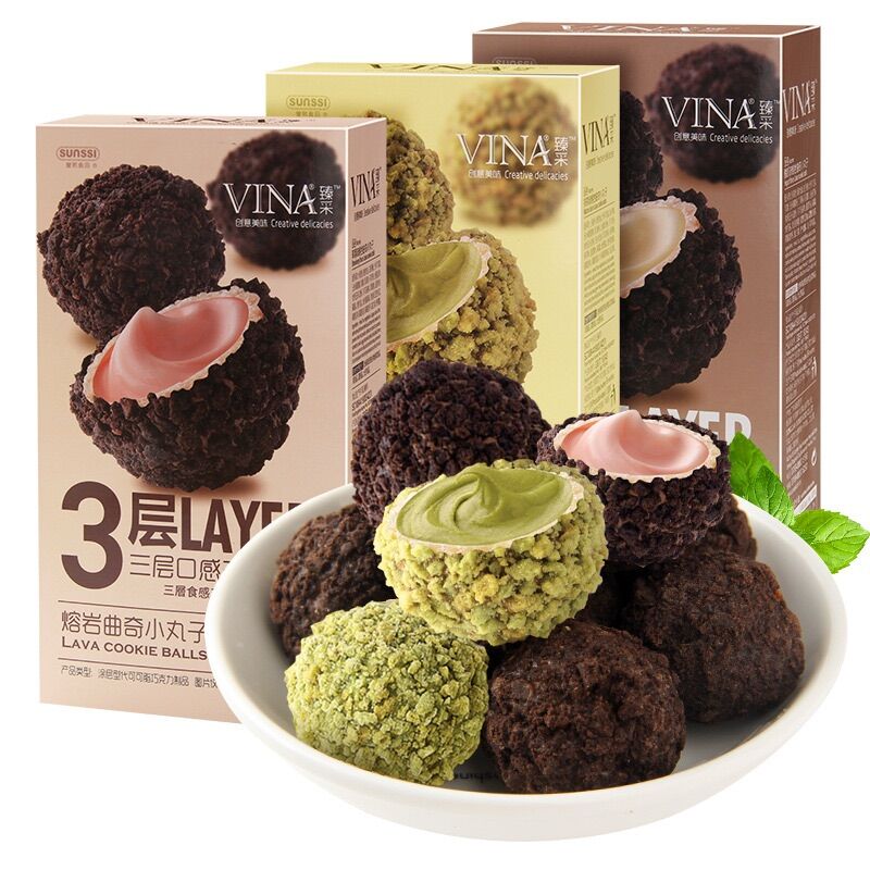Bánh Socola Nhân Chảy Franzzi Hộp 100g Siêu Ngon