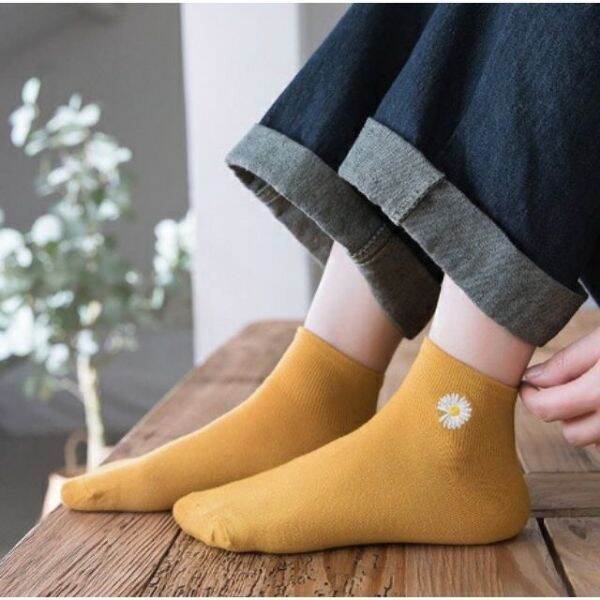 Combo 5 đôi tất hoa cúc