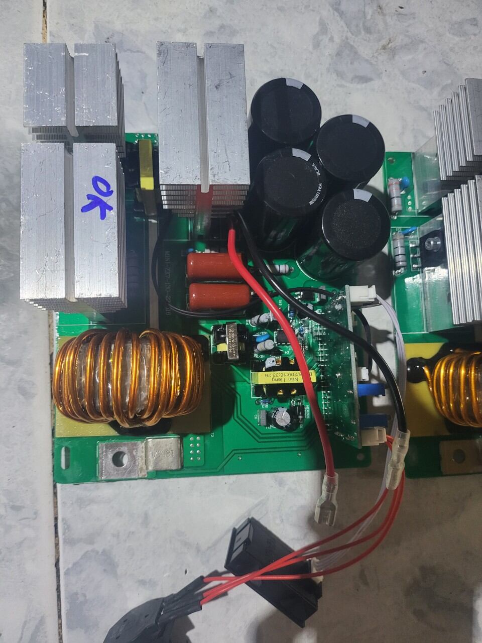 bo máy hàn 4 tụ 2 igbt