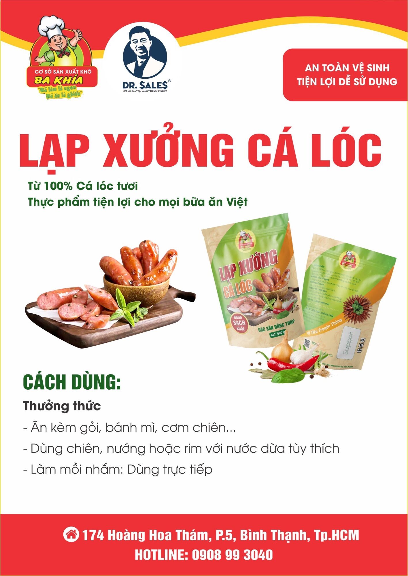 Lạp xưởng cá lóc