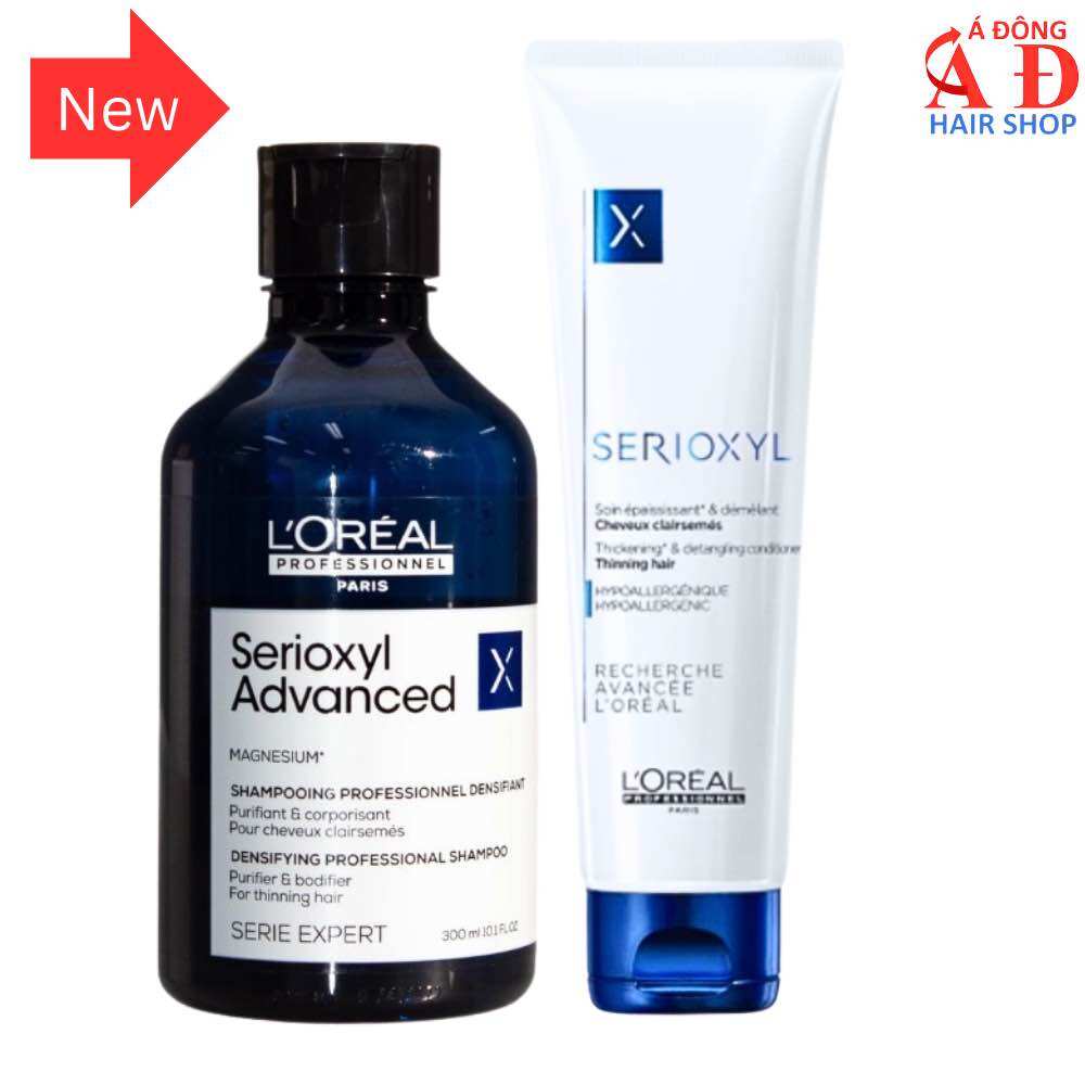 Bộ dầu gội xả Loreal Serioxyl chống rụng làm dày tóc 250ml/150ml