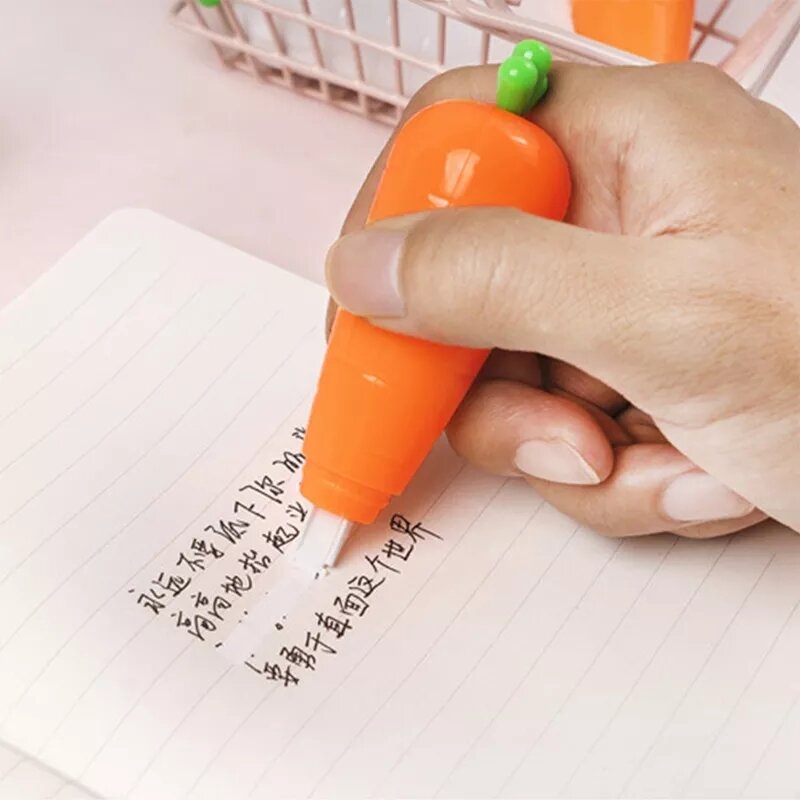 Bút xóa kéo Cà rốt và Củ Cải trắng ( 1 cái) 8128