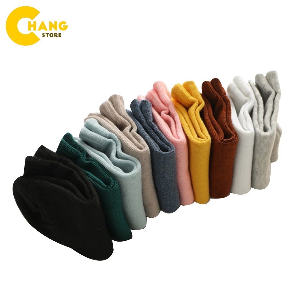 Combo 05 đôi tất gấu ngắn cổ hot trend