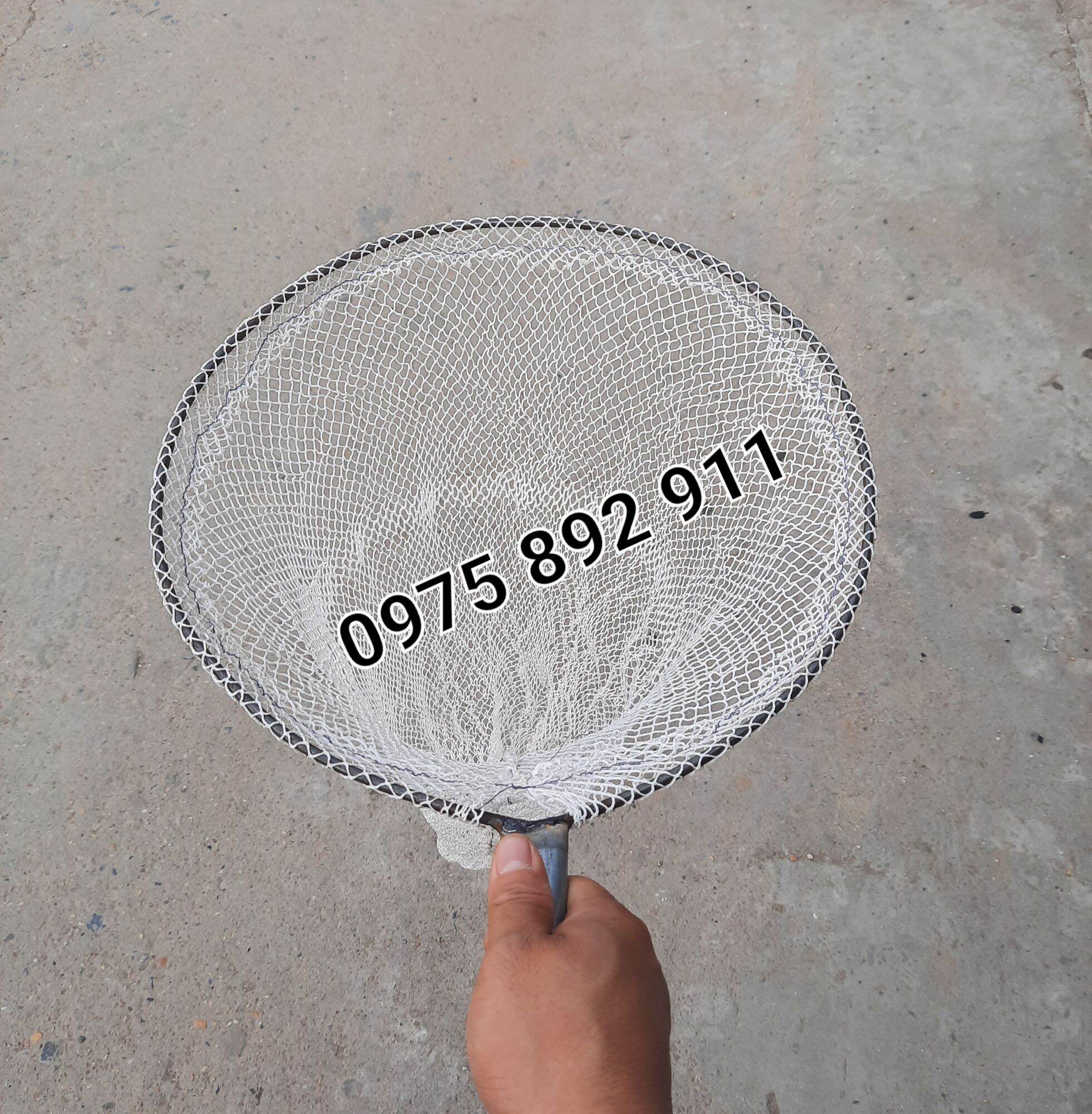 Vợt xúc ốc ếch cá lươn - lưới dù đài loan