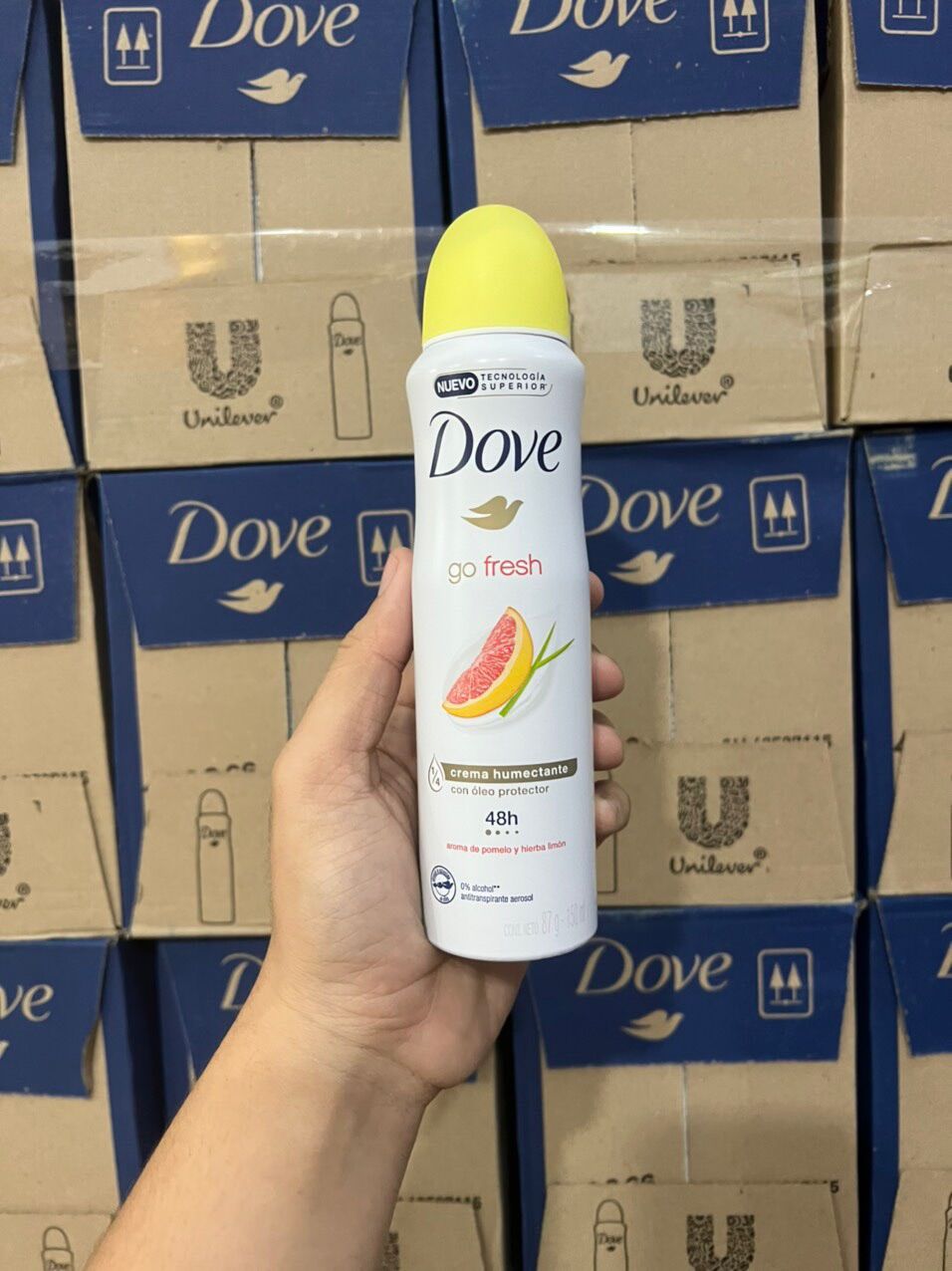 Xịt khử mùi dove 150ml