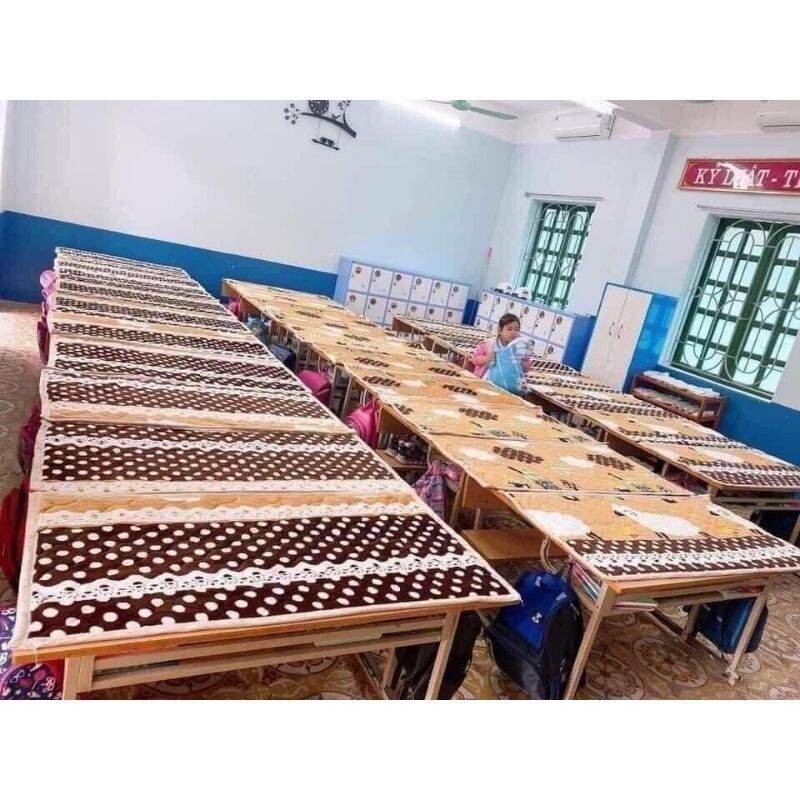 THẢM TRẢI GIƯỜNG LƯỚI CHO BÉ ĐI HOC