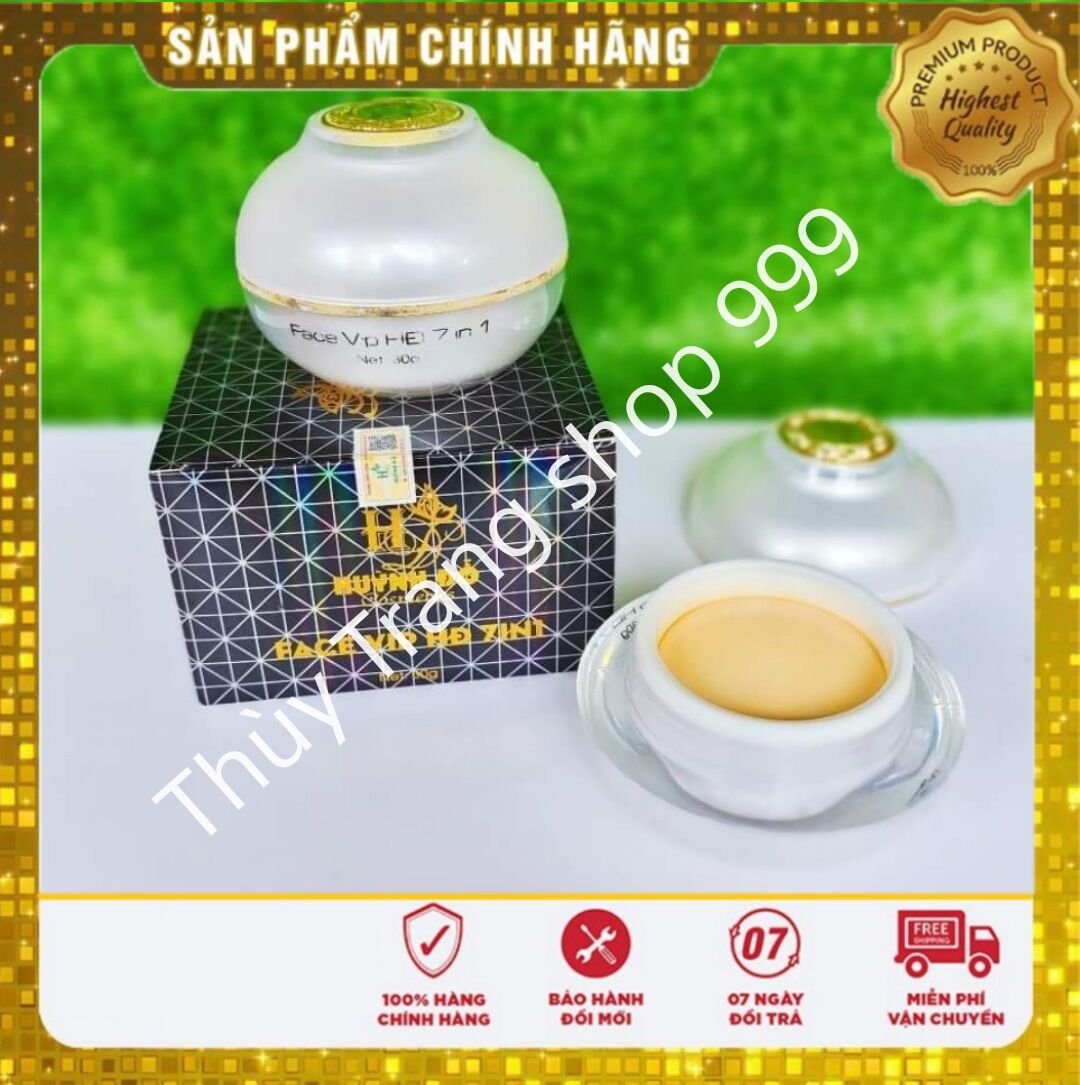 [TẶNG KÈM SERUM+ MẶT NẠ CĂNG BÓNG] Kem face vip 7in1 Huỳnh Đỗ , dưỡng trắng chuyên sâu, ngừa thâm nám