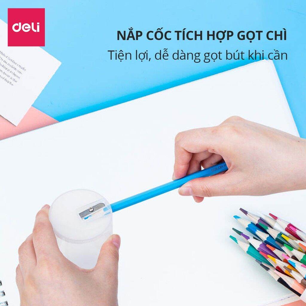 Bút Chì Màu Deli 12 màu