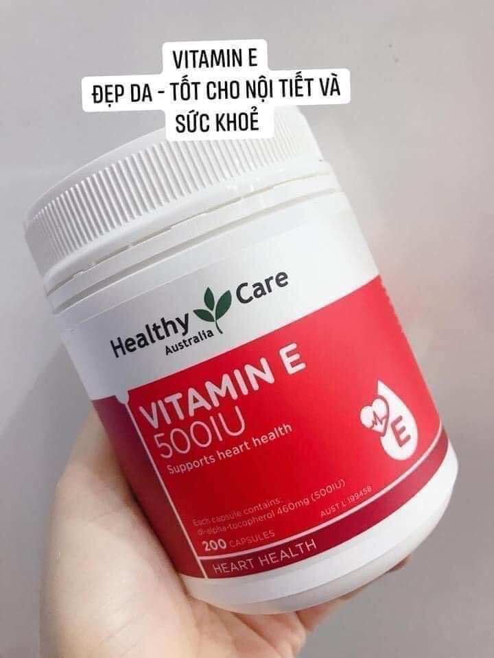 VITAMIN E HEALTHY CARE 500IU - 200v