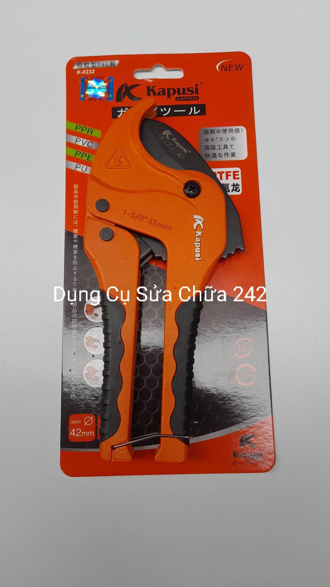 Kéo cắt ống nước Kapusi ( tối đa ống phi 42 )