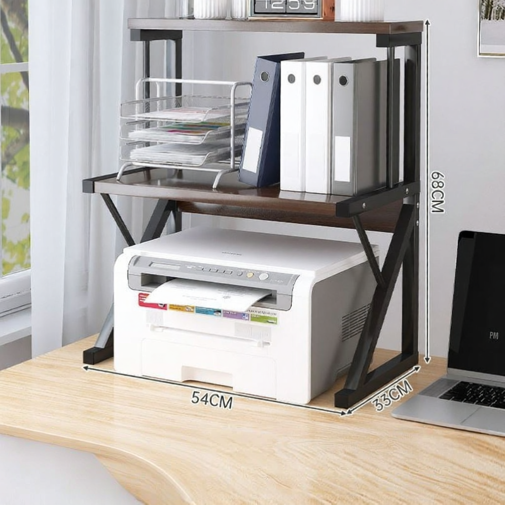 Kệ In Hai Tầng Có Hộc Đựng Để Bàn Làm Việc