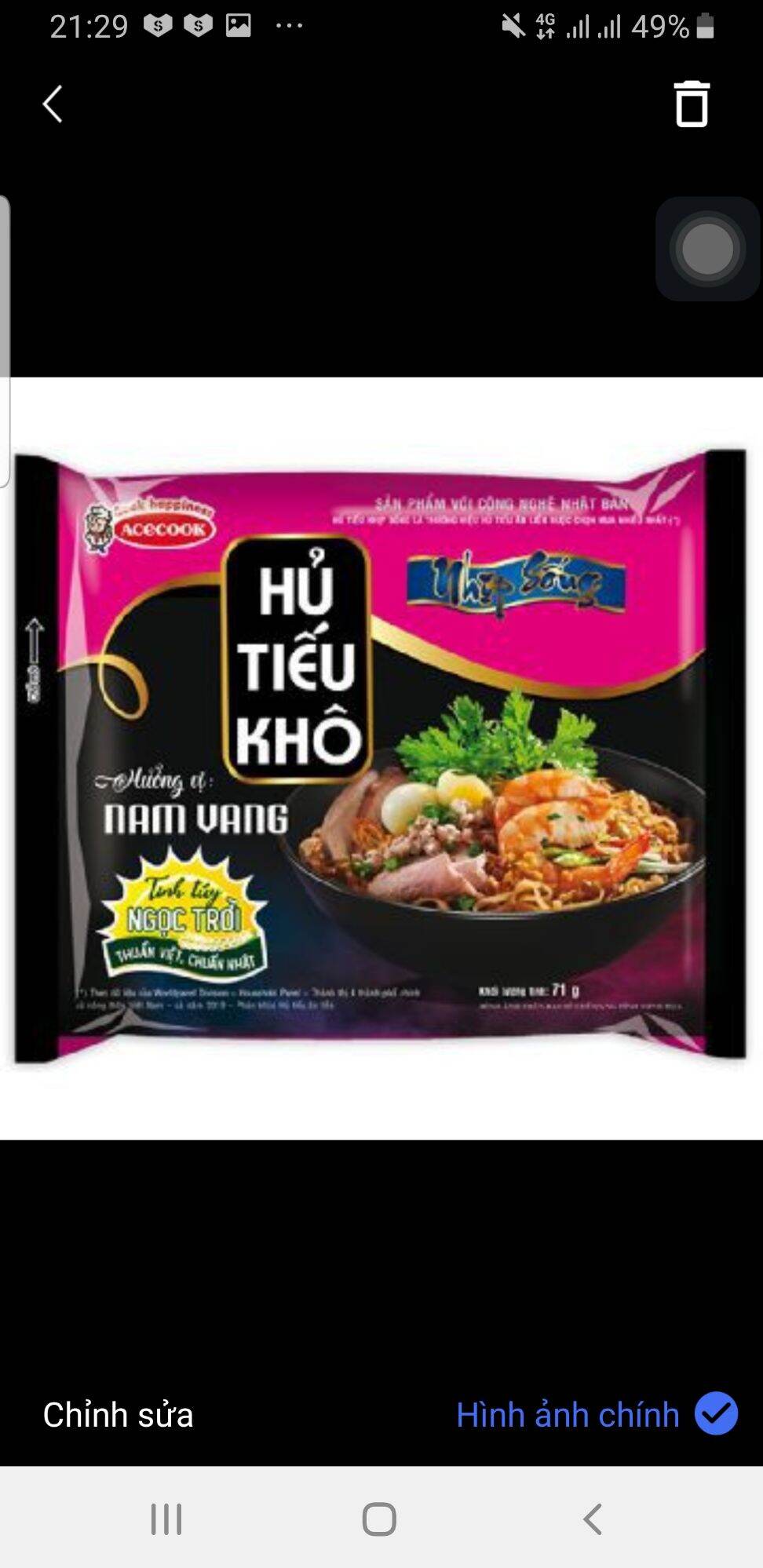 10 gói Hủ tiếu khô Nam vang