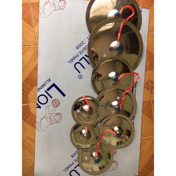 Chũm choẹ inox (21cm)