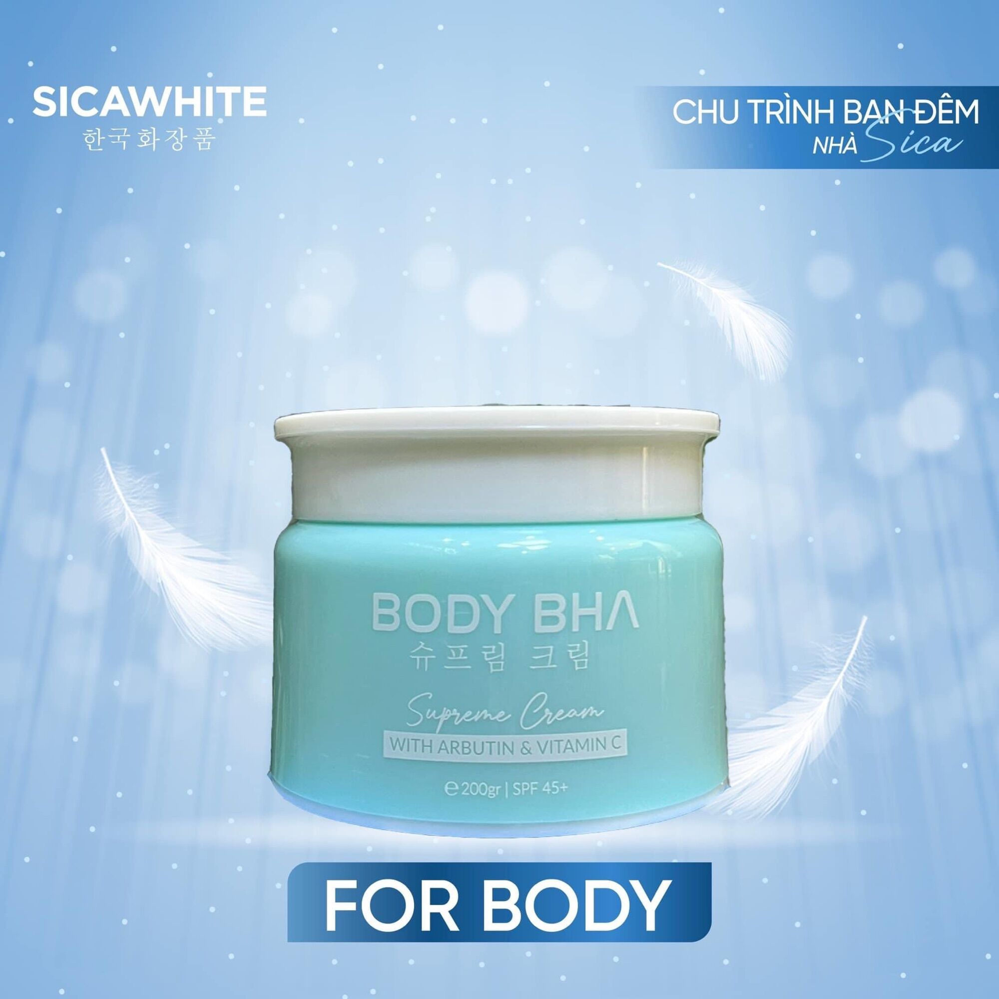 Body cốt dẻo bha 2%siêu trắng nhanh