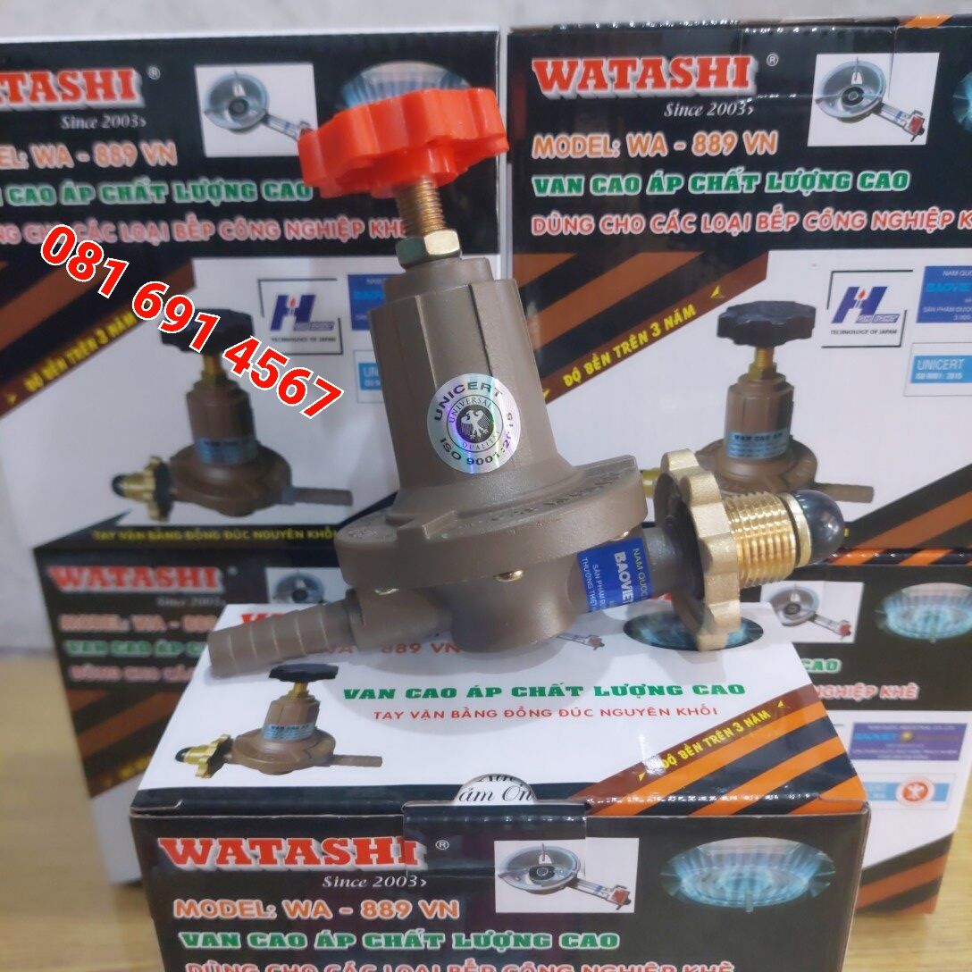 Van khè WATASHI 889 VN chuyên sài bếp gas khè bếp công nghiệp , bếp bán công nghiệp
