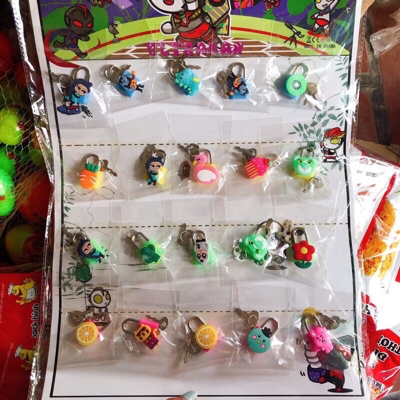 Sỉ 20 bộ ổ khoá mini cực xinh