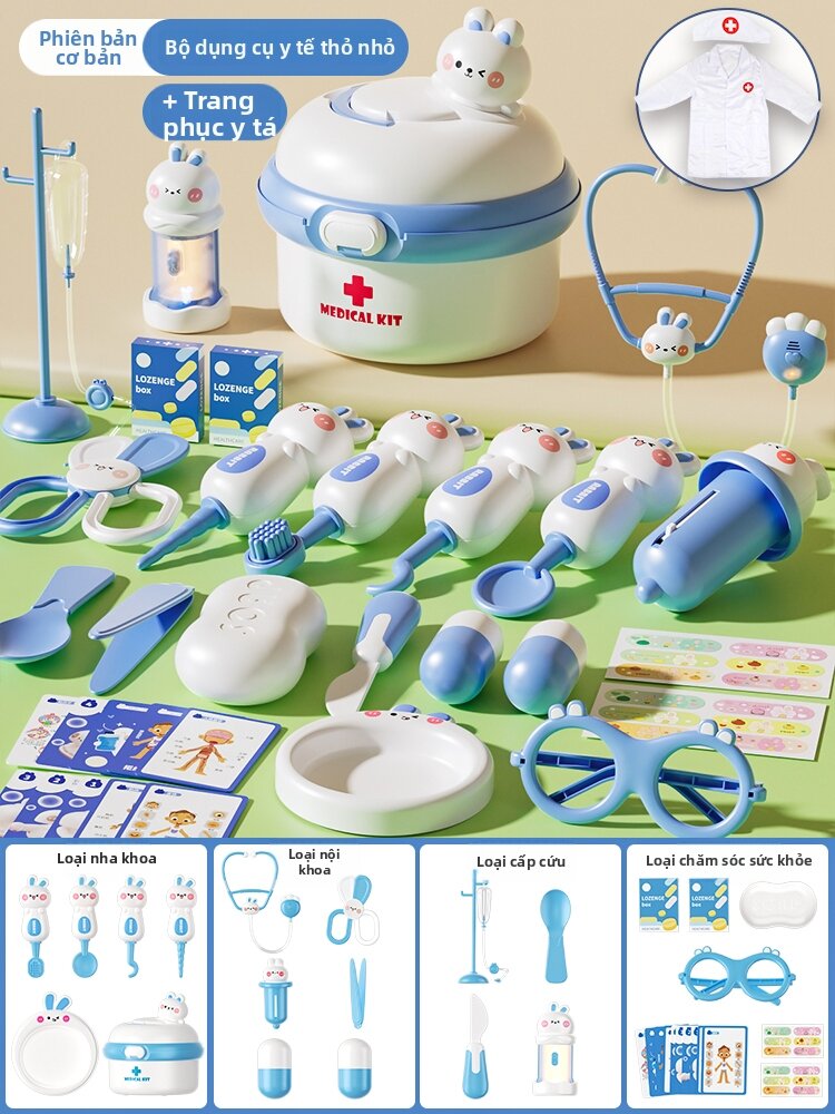 HUANGEN | Bộ Đồ Chơi Bác Sĩ Phát Triển Trí Tuệ cho Bé 1-3 Tuổi