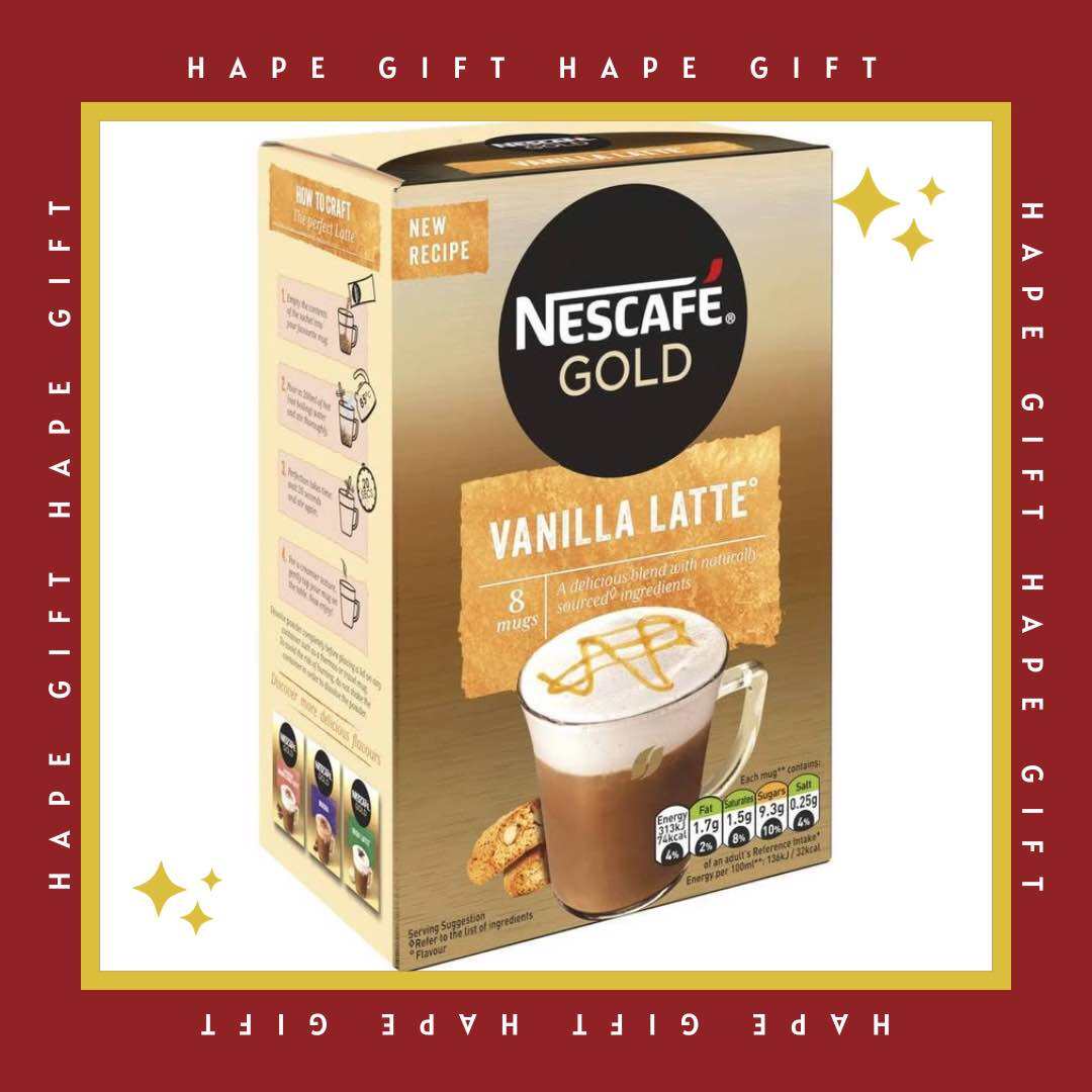 NESCAFE GOLD - Vanilla Latte nhập khẩu UK