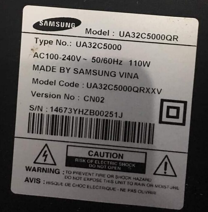 Bo mạch 32C5000, 37C5000, UA32C5000, UA37C5000