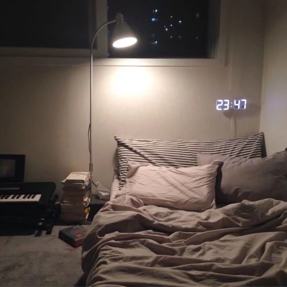 THANH LÝ- Đồng hồ led 3d treo tường, để bàn trang trí hiện đại phong cách Hàn Quốc