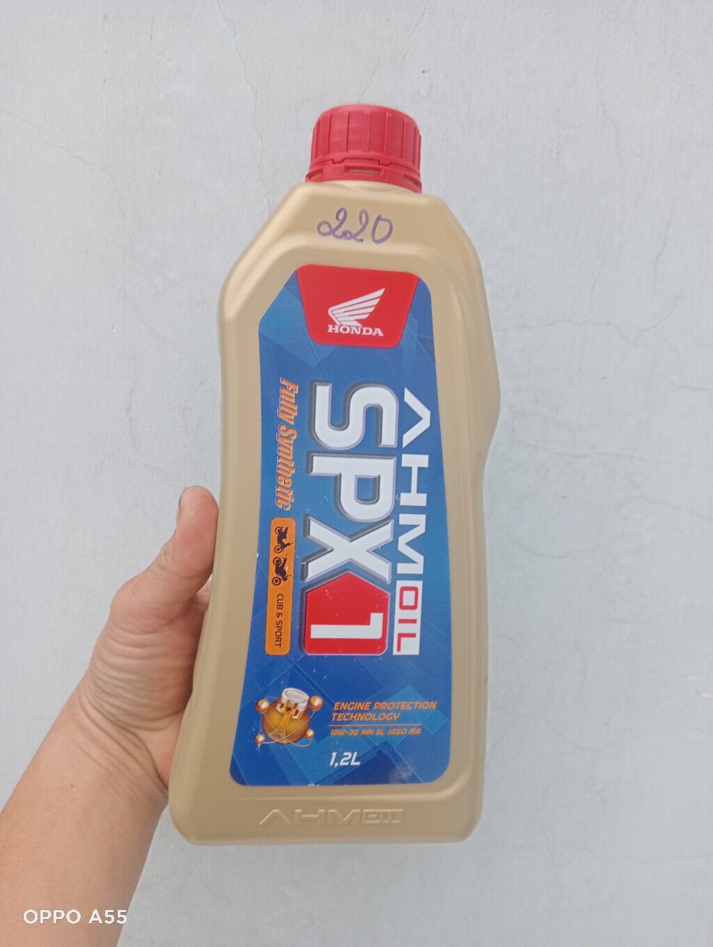 Nhớt tổng hợp AHM SPX1 10w30 1L2