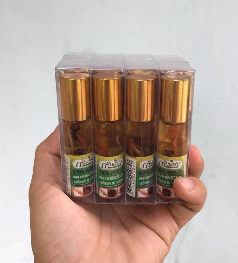 [HCM]Dầu thảo dược sâm Green Herb Oil   của Thái Lan